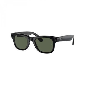 Умные очки Ray-Ban Meta Wayfarer Matte Black/Clear to Graphite Green Transitions