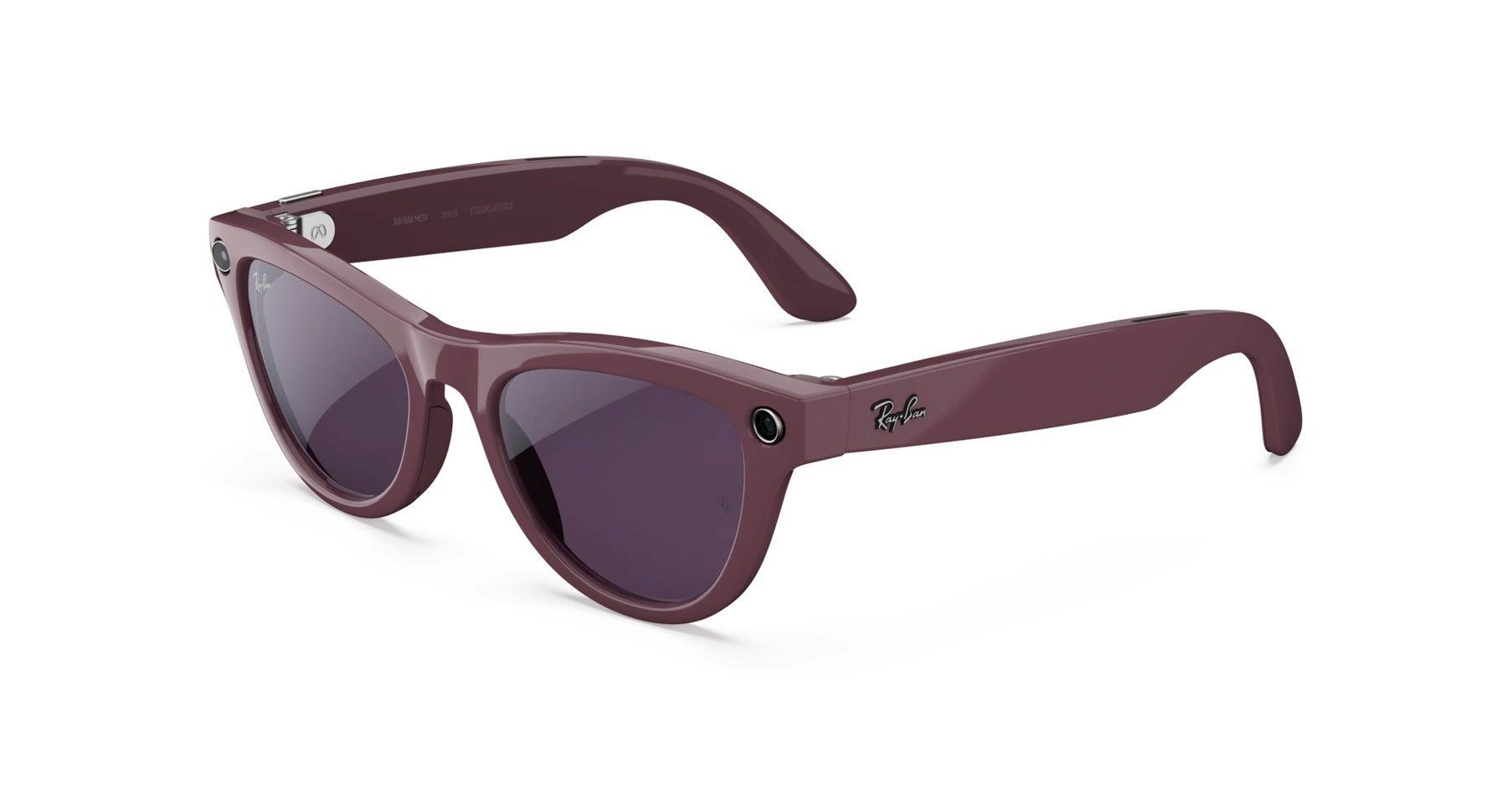 Умные очки Ray-Ban Meta Gen 2 Skyler Shiny Mystic Violet / Clear to Amethyst Transitions (Larged)