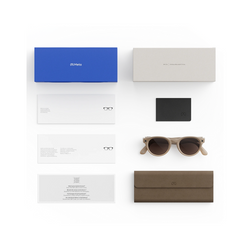 Розумні окуляри Meta Nova Standard Sandstone Frame / Chocolate Lenses