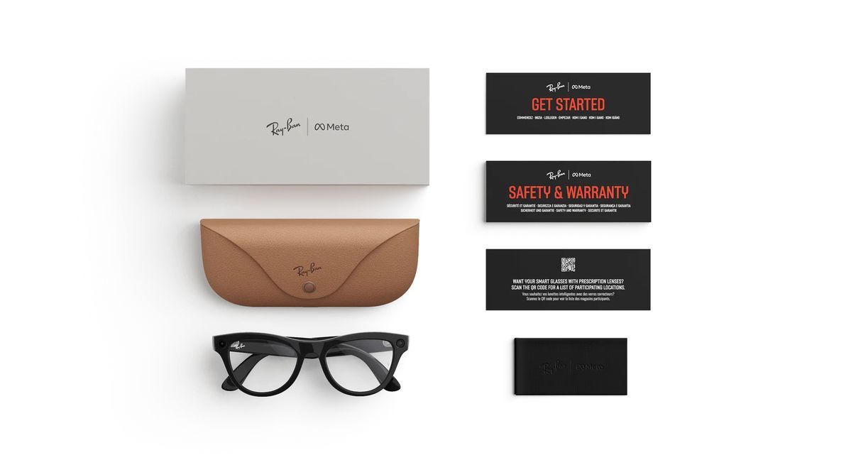 Розумні окуляри Ray-Ban Meta Skyler Gen 2 Standard Shiny Black Frame / Clear Lenses