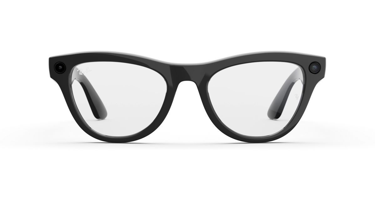 Розумні окуляри Ray-Ban Meta Skyler Gen 2 Standard Shiny Black Frame / Clear Lenses
