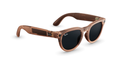 Розумні окуляри Ray-Ban Meta Headliner Gen 2 Large Matte Transparent Peach Frame / Clear to Grey Transitions (Larged)