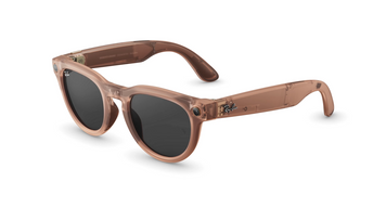 Розумні окуляри Ray-Ban Meta Headliner Gen 2 Large Matte Transparent Peach Frame / Clear to Grey Transitions (Larged)