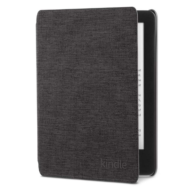 Обложка для электронной книги Amazon Fabric Cover for Kindle 2019 10th Generation Charcoal Black