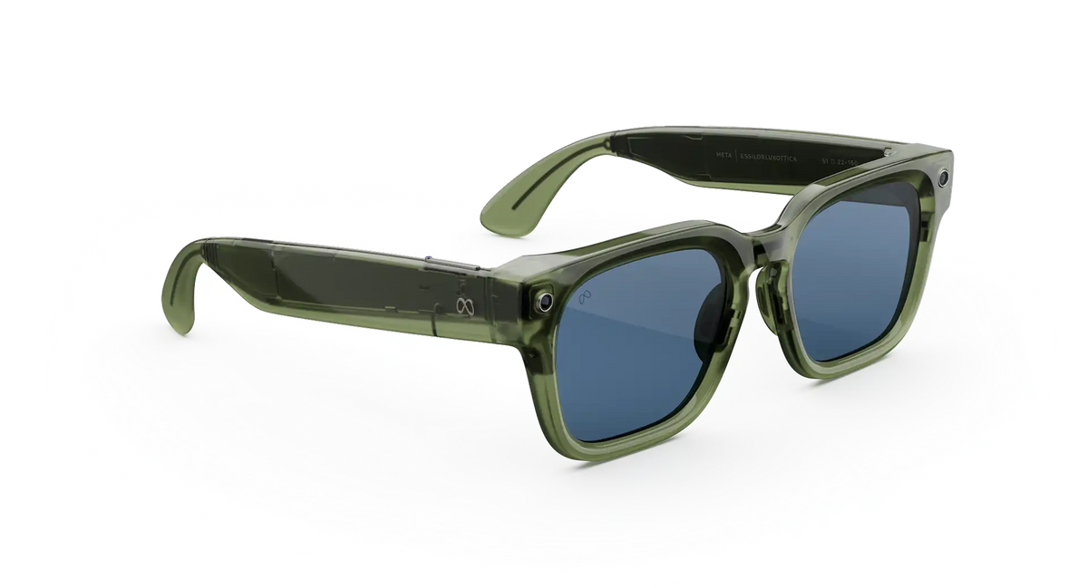 Умные очки Meta Fury Standard Racing Green Frame / Light Blue Atlantic Lenses