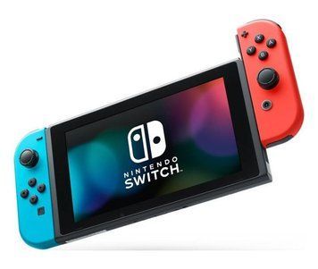 Портативная игровая приставка Nintendo Switch with Neon Blue and Neon Red Joy-Con
