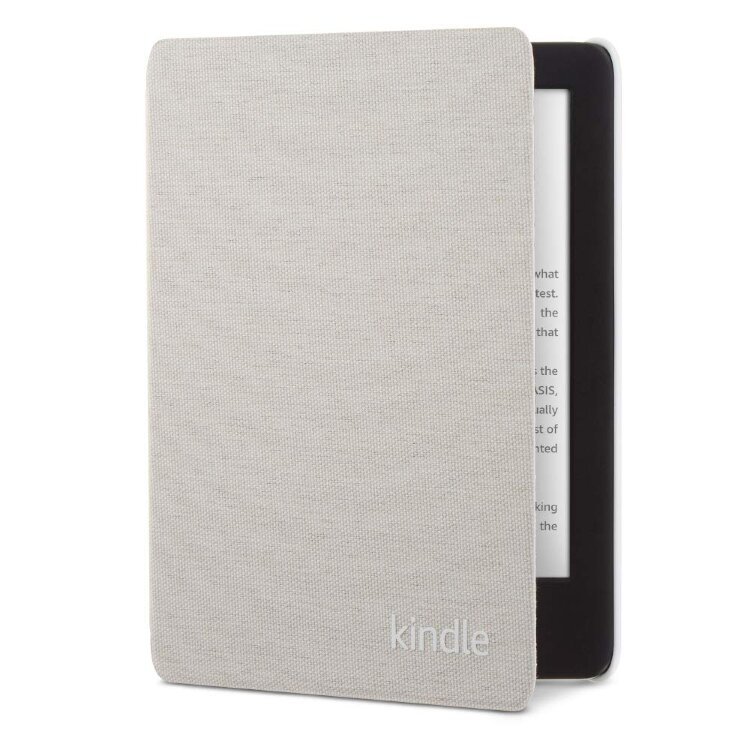 Обложка для электронной книги Amazon Fabric Cover for Kindle 2019 10th Generation Sandstone White