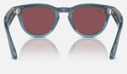 Розумні окуляри Ray-ban Meta Headliner Shiny Jeans / Dusty Red