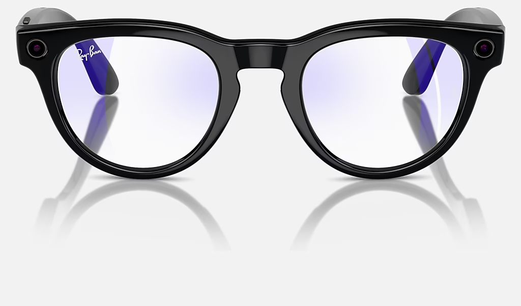 Розумні окуляри Ray-ban Meta Headliner Shiny Black / Clear