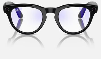 Умные очки Ray-Ban Meta Headliner Shiny Black / Clear