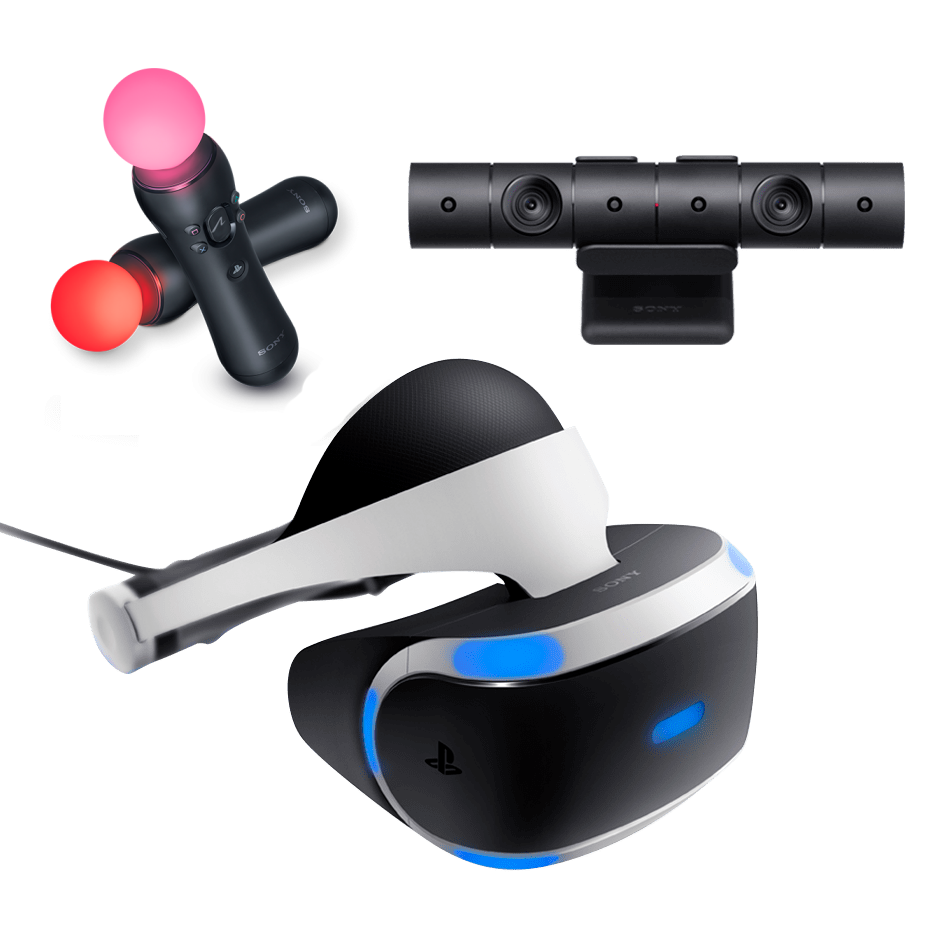 Очки виртуальной реальности PlayStation VR + Камера + Move