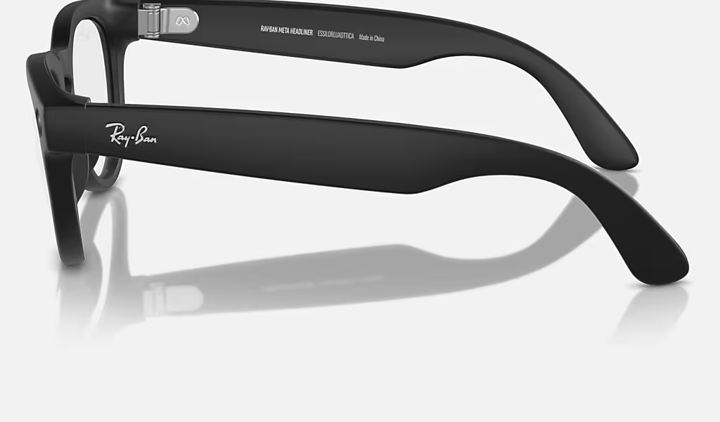 Умные очки Ray-ban Meta Headliner Matte Black / Clear-Grey Transitions