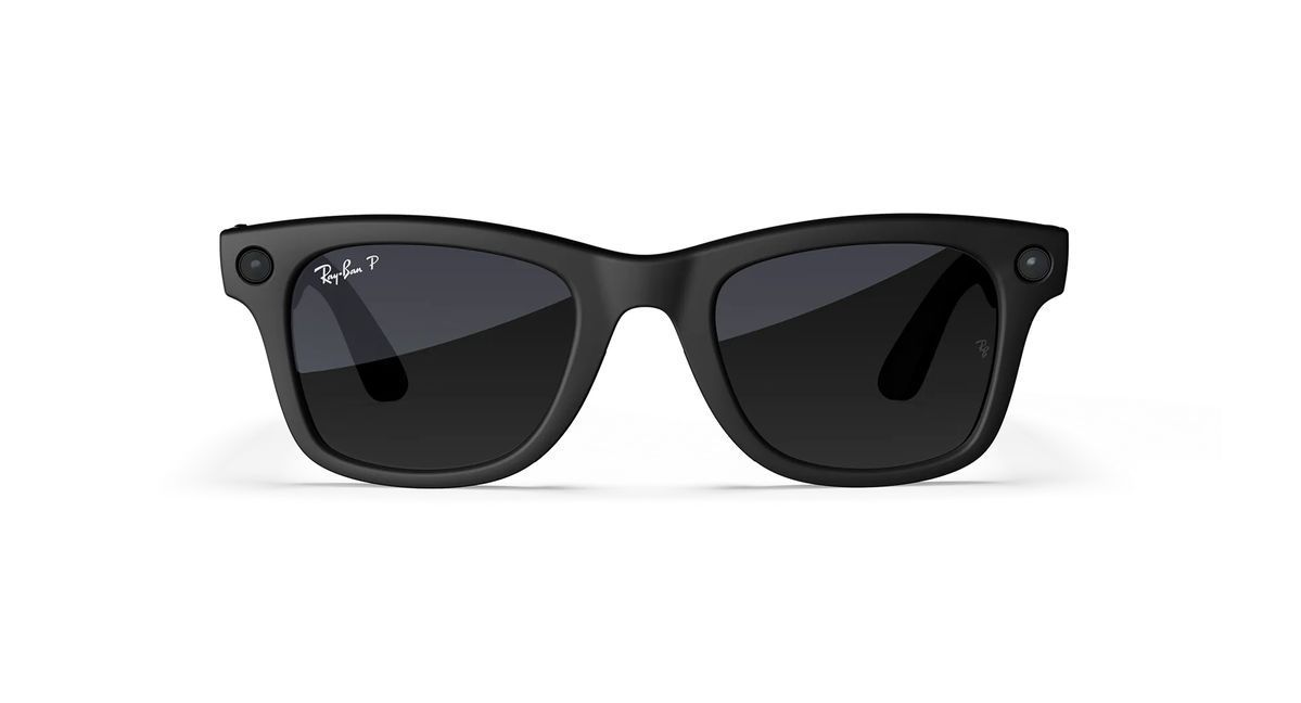 Умные очки Ray-Ban Meta Wayfarer Gen 2 Large Matte Black Frame / Gradient Graphite Lenses (Larged)