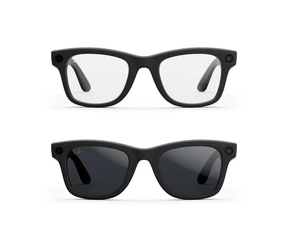 Розумні окуляри Ray-Ban Meta Gen 2 Shiny Cosmic Blue / Clear to