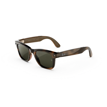 Умные очки Ray-Ban Meta Wayfarer Gen 3 Large Havana Frame / Green Lenses