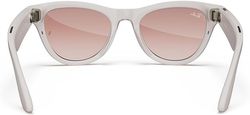 Розумні окуляри Ray-Ban Meta Skyler Chalky Gray / Cinnamon Pink Gradient