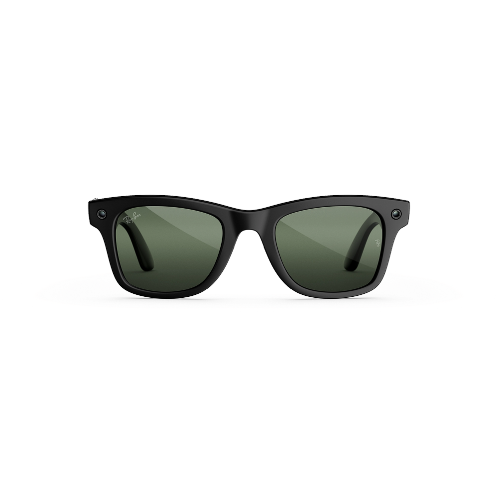 Розумні окуляри Ray-Ban Meta Wayfarer Gen 3 Large Matte Black Frame / Clear to Graphite Green Transitions Lenses