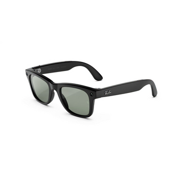 Умные очки Ray-Ban Meta Wayfarer Gen 3 Large Matte Black Frame / Clear to Graphite Green Transitions Lenses