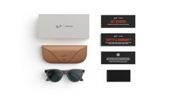 Розумні окуляри Ray-Ban Meta Headliner Gen 2 Large Shiny Asteroid Grey Frame / Clear to Emerald Transitions Lenses