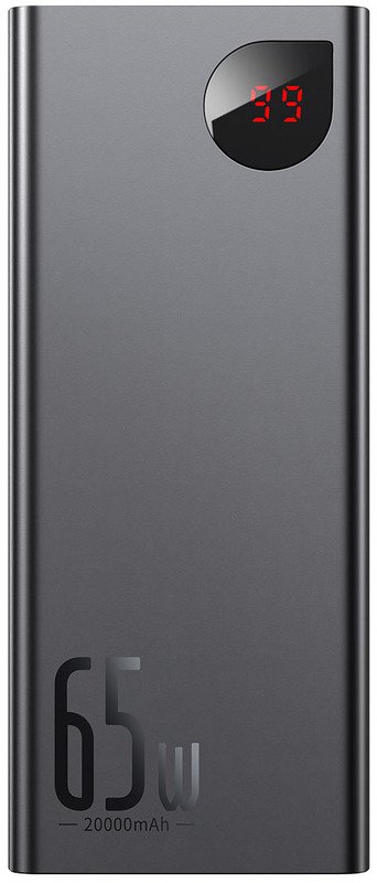 Внешний аккумулятор Baseus Adaman Metal Digital Display 20000mAh 65W