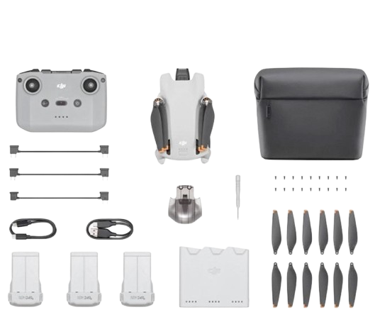 Квадрокоптер DJI Mini 3 with DJI RС Remote Fly More Combo