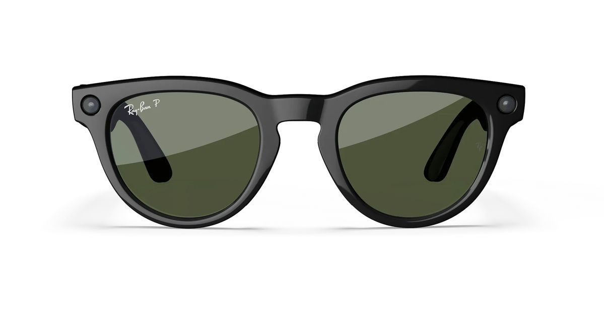 Умные очки Ray-Ban Meta Headliner Gen 2 Large Shiny Black Frame / G-15 Green Lenses
