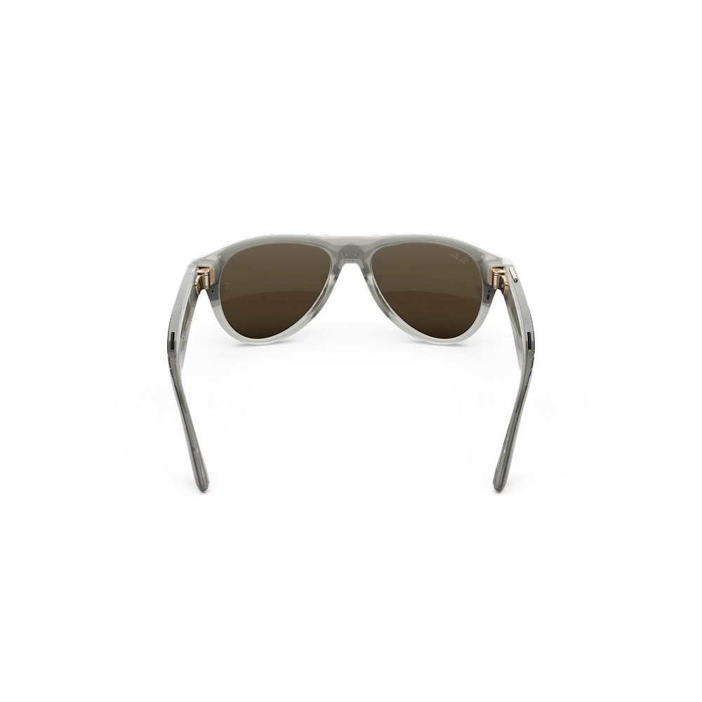 Розумні окуляри Ray-Ban Meta Aviator Gen 3 Standard Milky Warm Beige Frame / Clear to Brown Transitions Lenses