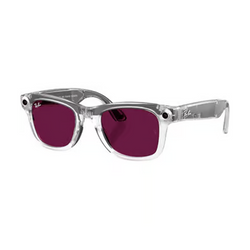 Умные очки Ray-Ban Meta Wayfarer Gen 2 Lim.Ed. Standard Matte Transparent Frame/Clear/Ruby Tr.Lens