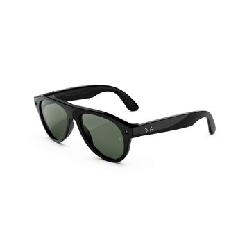 Умные очки Ray-Ban Meta Aviator Gen 3 Standard Shiny Black Frame / Clear to Graphite Green Transitions Lenses