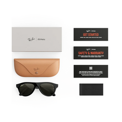 Розумні окуляри Ray-Ban Meta Aviator Gen 3 Standard Shiny Black Frame / Green Lenses