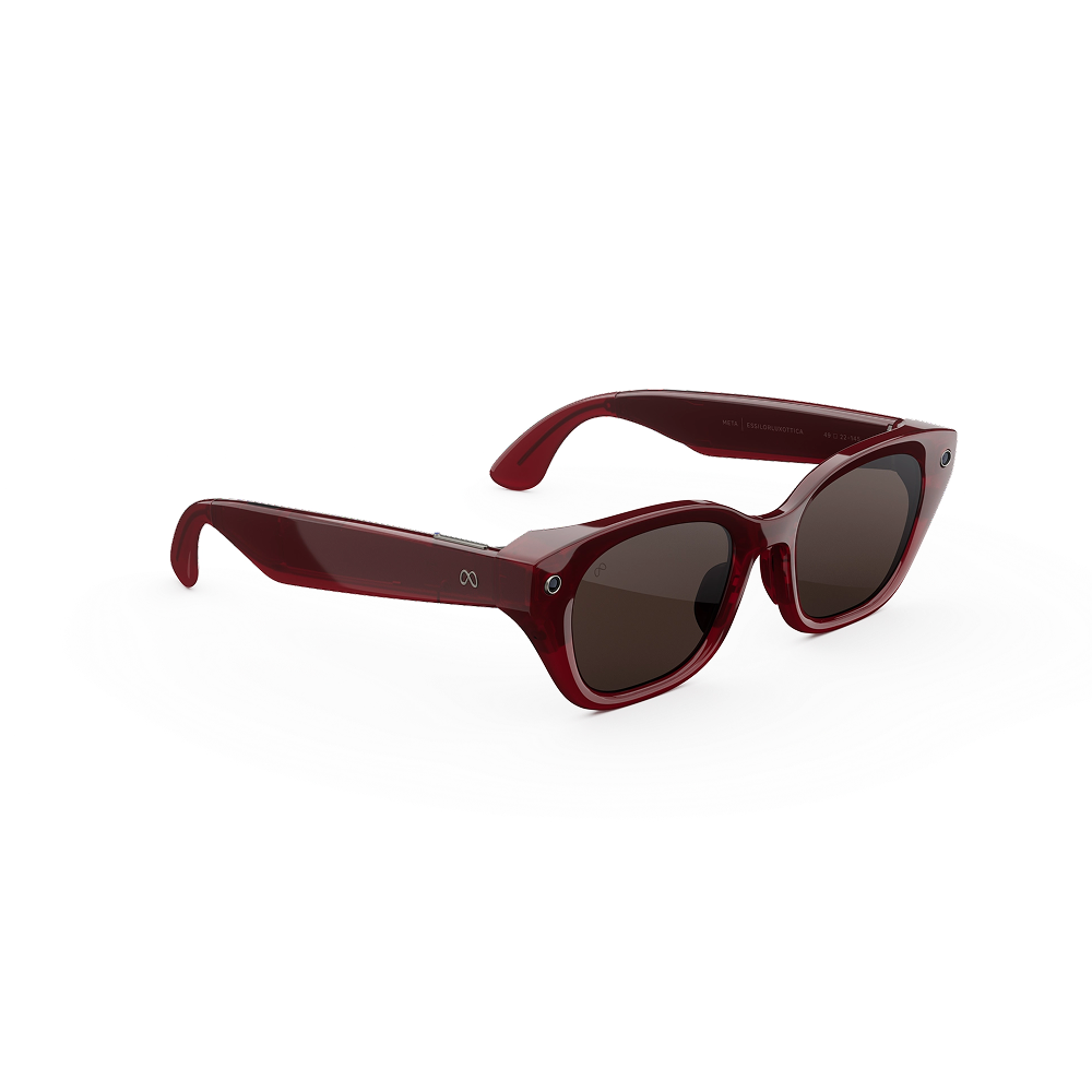 Умные очки Meta Capri Standard Crimson Frame / Chocolate Lenses
