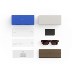 Умные очки Meta Capri Standard Crimson Frame / Chocolate Lenses