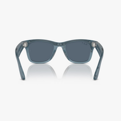 Розумні окуляри Ray-ban Meta Matte Jeans Transparent, Polarized Dusty Blue