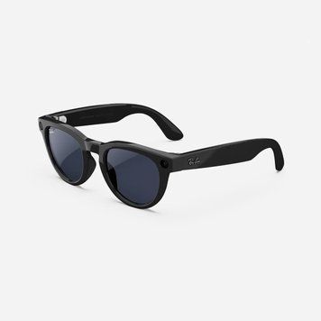 Умные очки Ray-Ban Meta Headliner Shiny Black / Sapphire Transitions