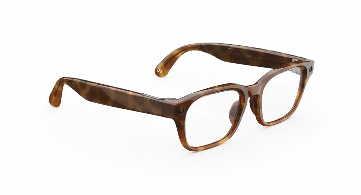 Умные очки Meta Adventurer Standard Classic Tortoise Frame / Clear Lenses