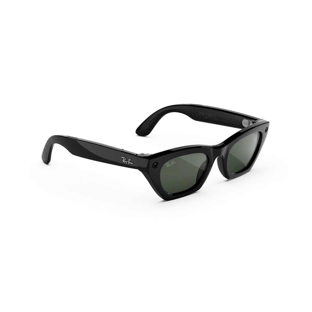 Умные очки Ray-Ban Meta Zena Gen 3 Standard Shiny Black Frame / Clear to Graphite Green Transitions Lenses