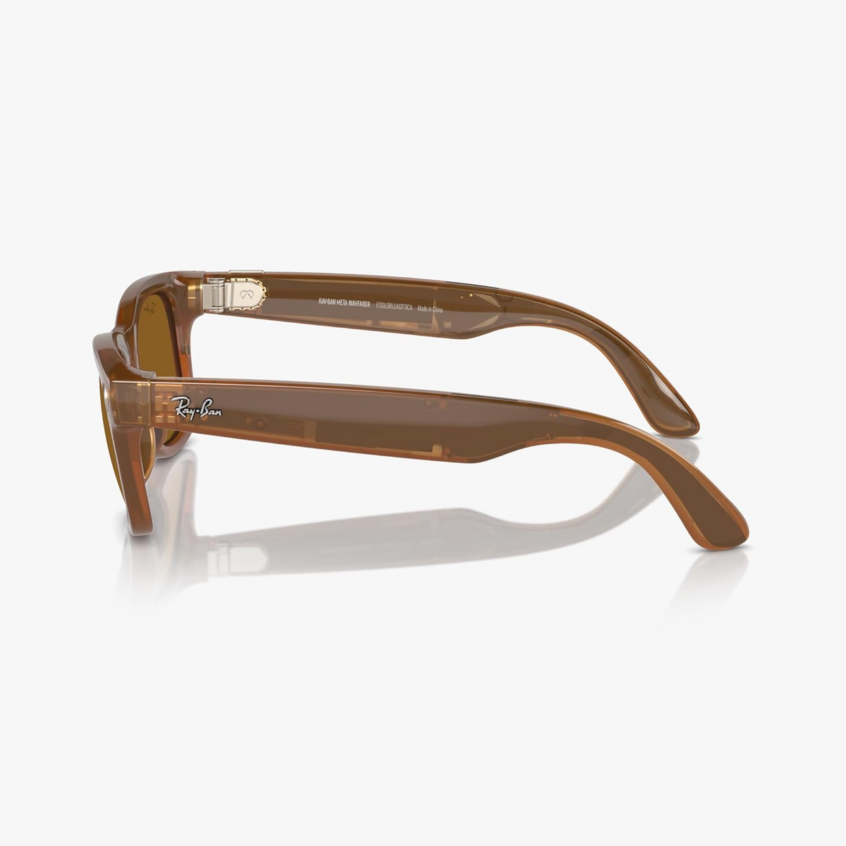 Розумні окуляри Ray-ban Meta Shiny Caramel Transparent / Polarized Brown