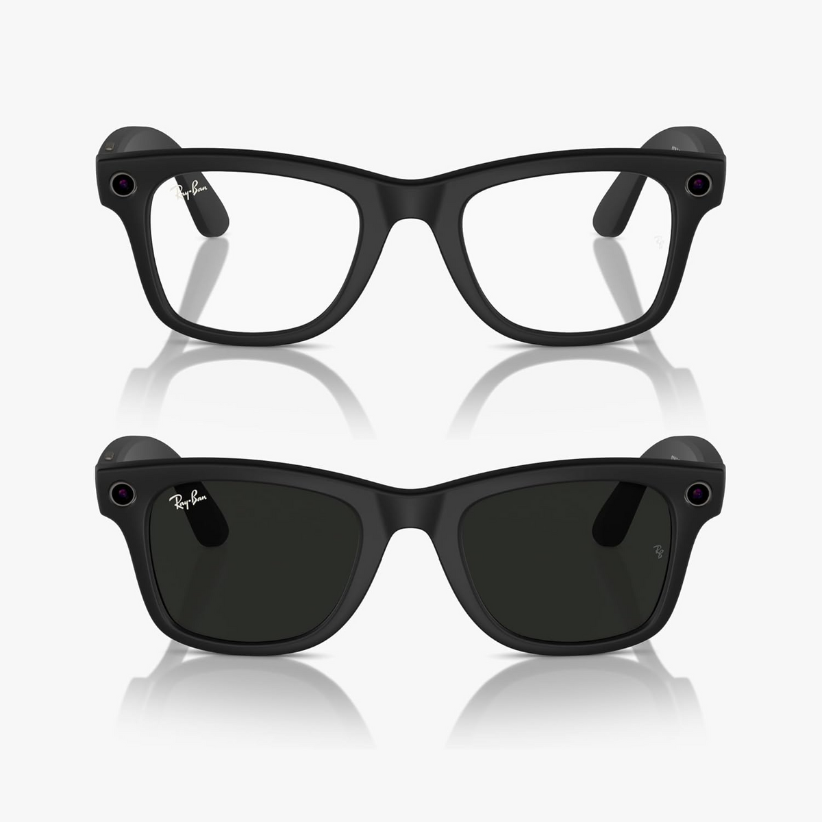 Розумні окуляри Ray-ban Meta Matte Black, Clear to G15 Green Transitions
