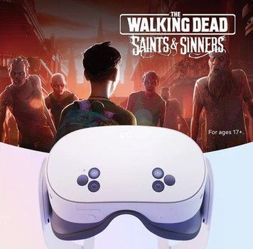 Очки виртуальной реальности Meta Quest 3S 128GB (Walking Dead) (Bundle)