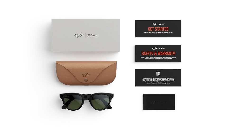 【新品】RayBan  HEADLINER Gen 2 スマートグラス Умные очки Ray-Ban Meta Gen 2 Headliner Shiny Black / Clear to