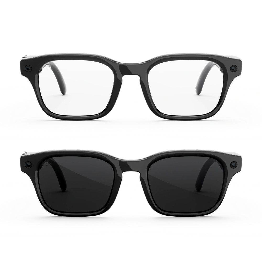 Умные очки Meta Adventurer Large Classic Black Frame / Clear to Grey Transitions Lenses