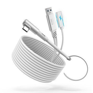 Кабель KIWI Design Link USB 3.0 с зарядкой для Meta Quest 3,3S