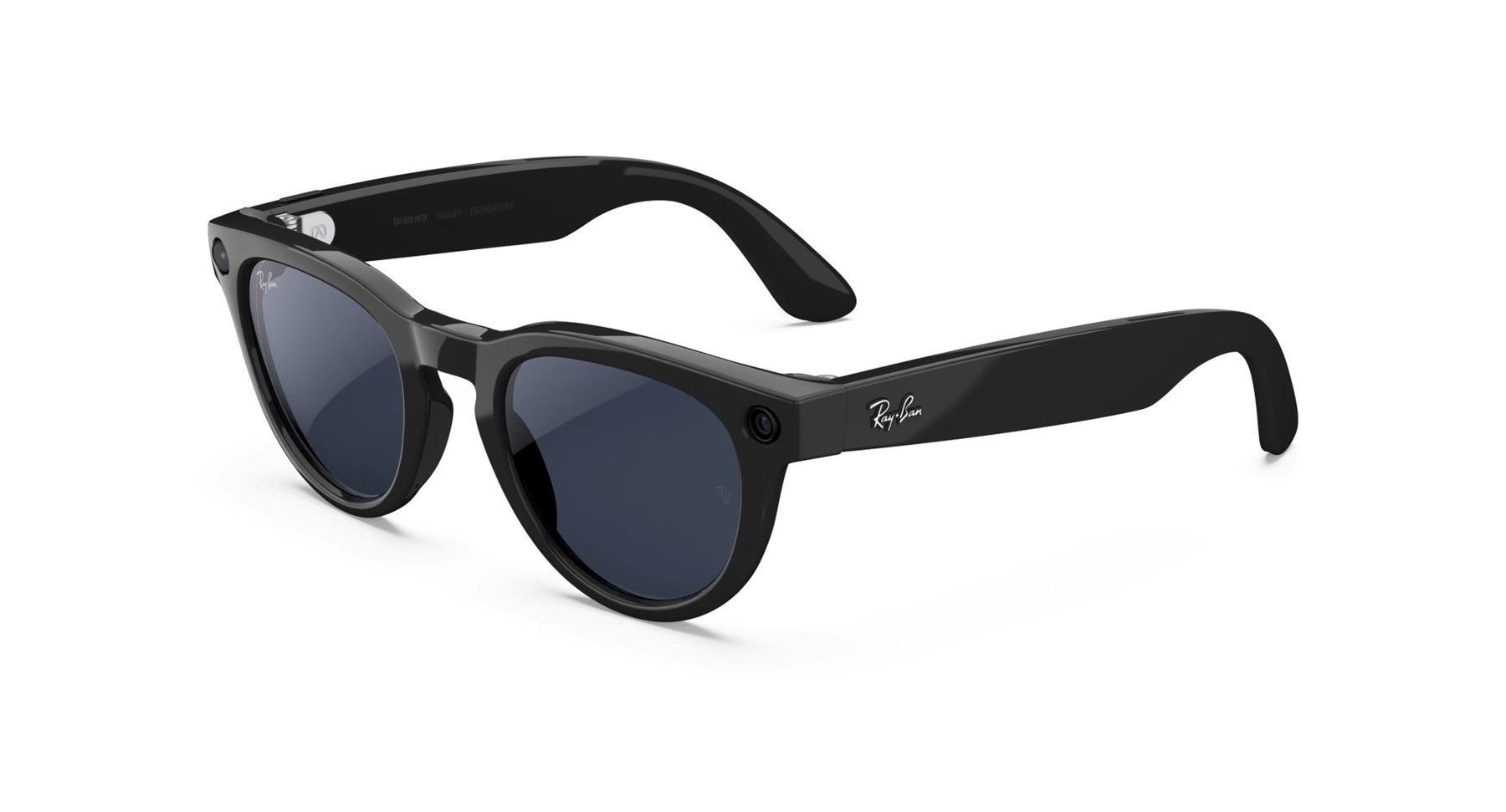 Умные очки Ray-Ban Meta Headliner Gen 2 Large Shiny Black Frame/Clear to Sapphire Transition Lenses