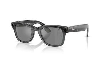 Умные очки Ray-Ban Meta Wayfarer Transparent Black / Grey mirror (Coperni Limited Edition)