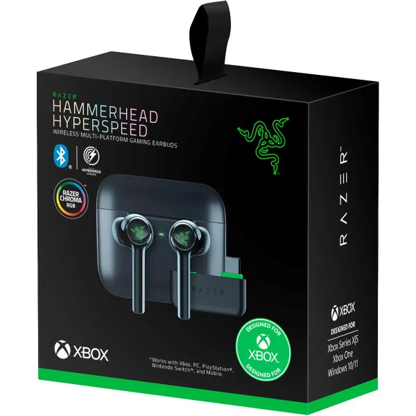 Ігрові навушники Razer Hammerhead Hyperspeed Pro