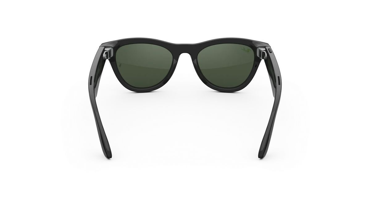 Розумні окуляри Ray-Ban Meta Skyler Gen 2 Standard Shiny Black Frame / Clear to Graphite Green Transitions Lenses