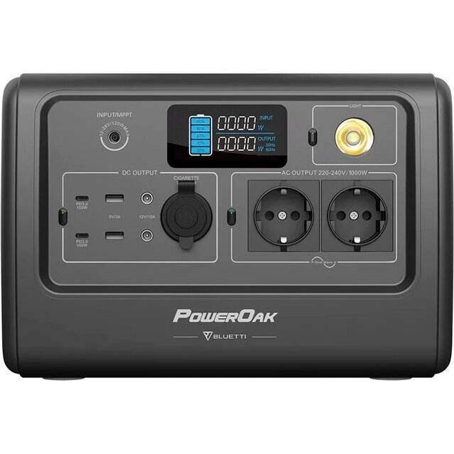 Зарядная станция BLUETTI PowerOak EB70 Portable Power Station (716 Вт/ч)