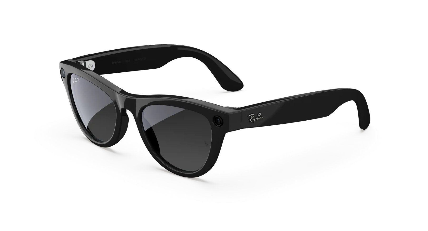 Умные очки Ray-Ban Meta Skyler Gen 2 Standard Shiny Black Frame / Gradient Graphite Lenses