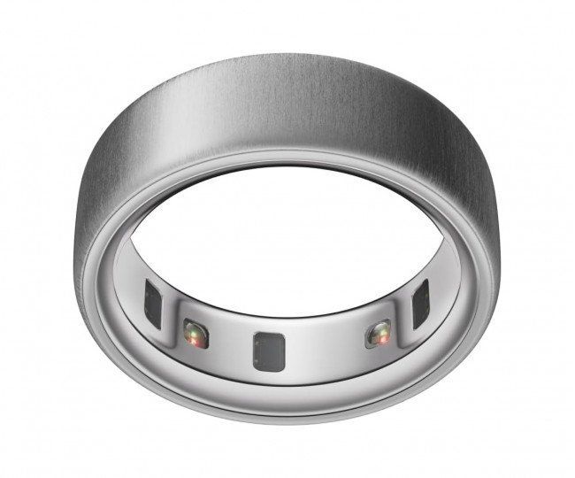 Смарт-кільце Oura Ring 4 Brushed Silver Size 12