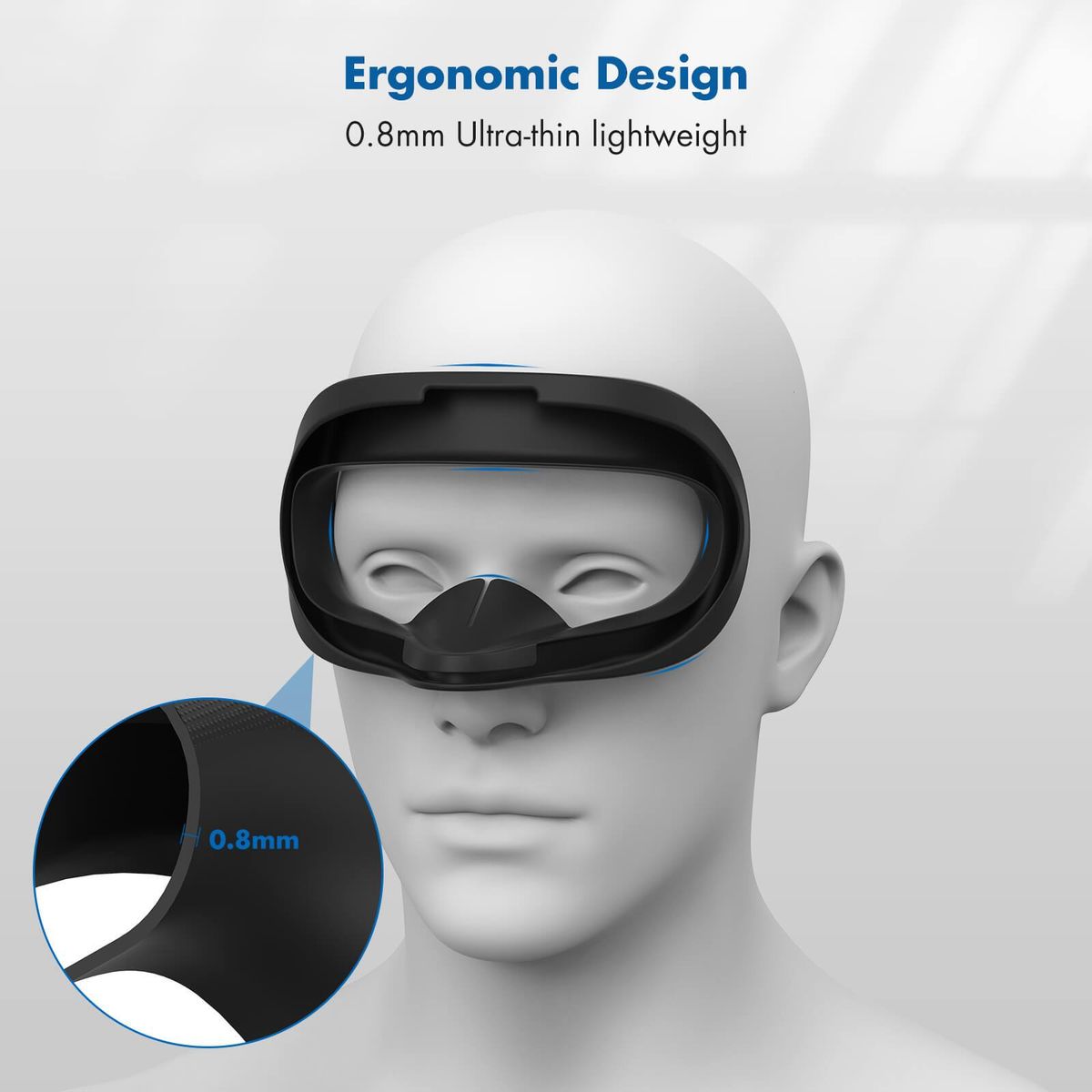 Силиконовая маска для Oculus Quest 2 от KIWI design